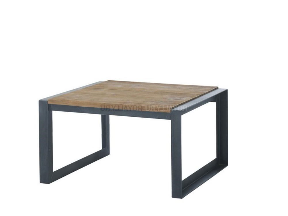 

Журнальный стол LFWood ARM ЛОФТ 455х400х500 Темный Ясень FLT12069