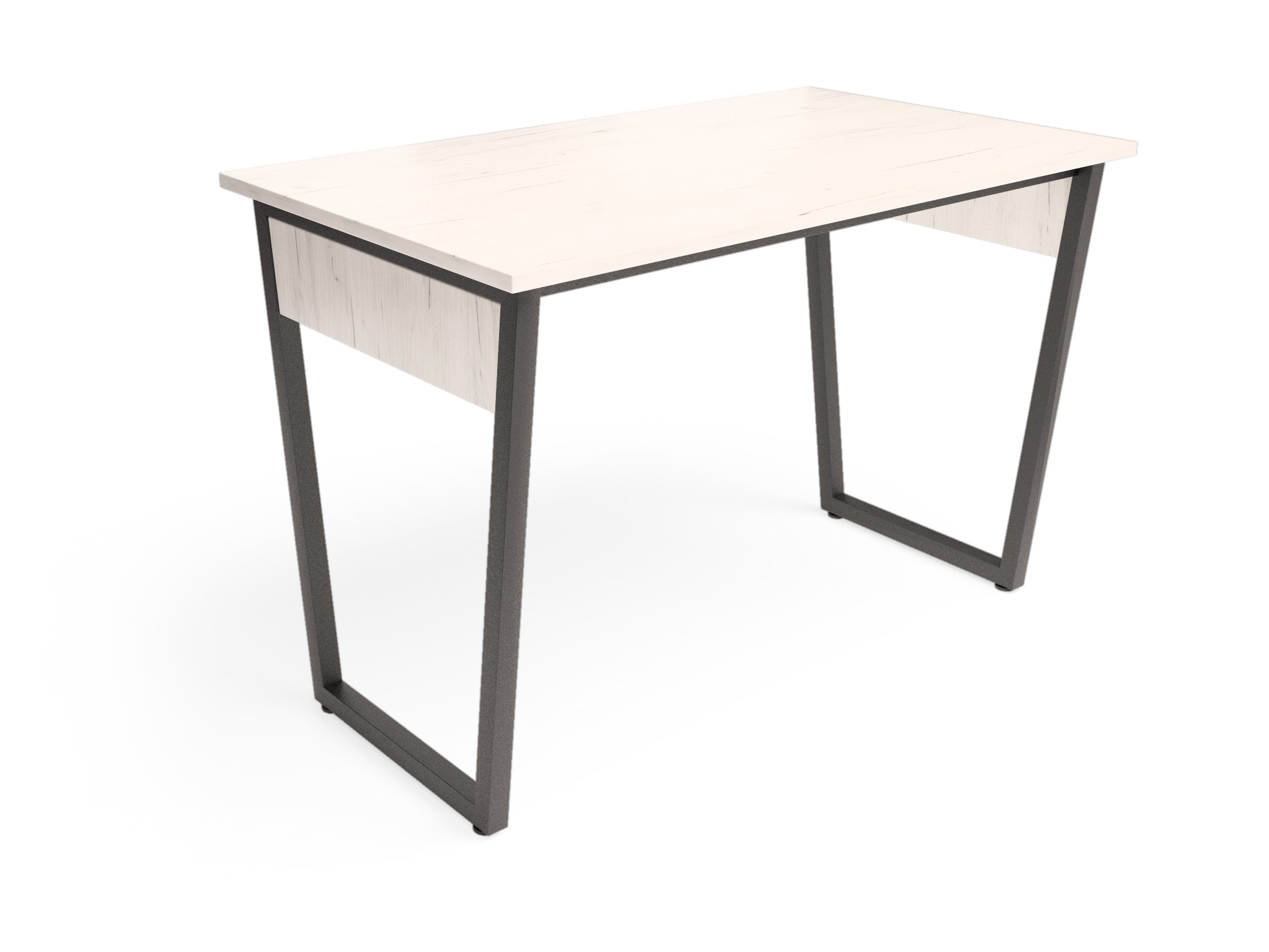 

Компьютерный стол LFWood STAN ЛОФТ 1200х500х750 Ясень белый FLT12064