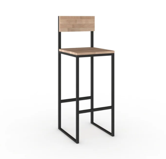 

Стул барный LFWood BOSS one ЛОФТ 750х350х350 Мат Ясень FLT12044