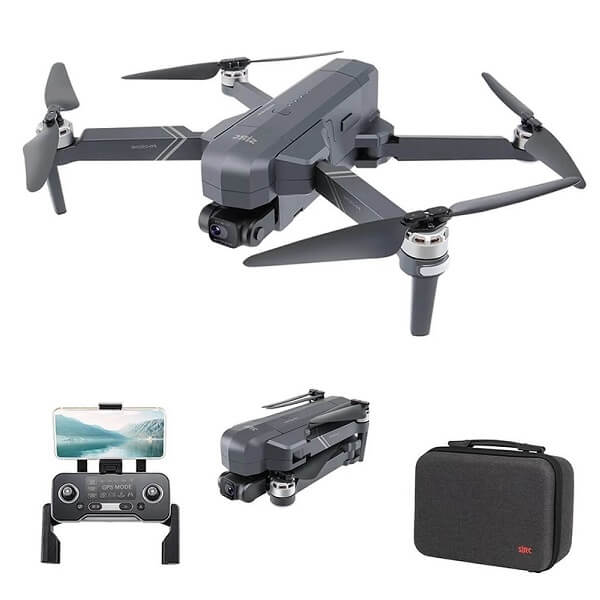 

Квадрокоптер SJRC F11 4K PRO – дрон с 4K камерой, EIS, FPV, БК моторы, 5G Wi-Fi, GPS, 1.5 км, до 28 минут + кейс (k362)