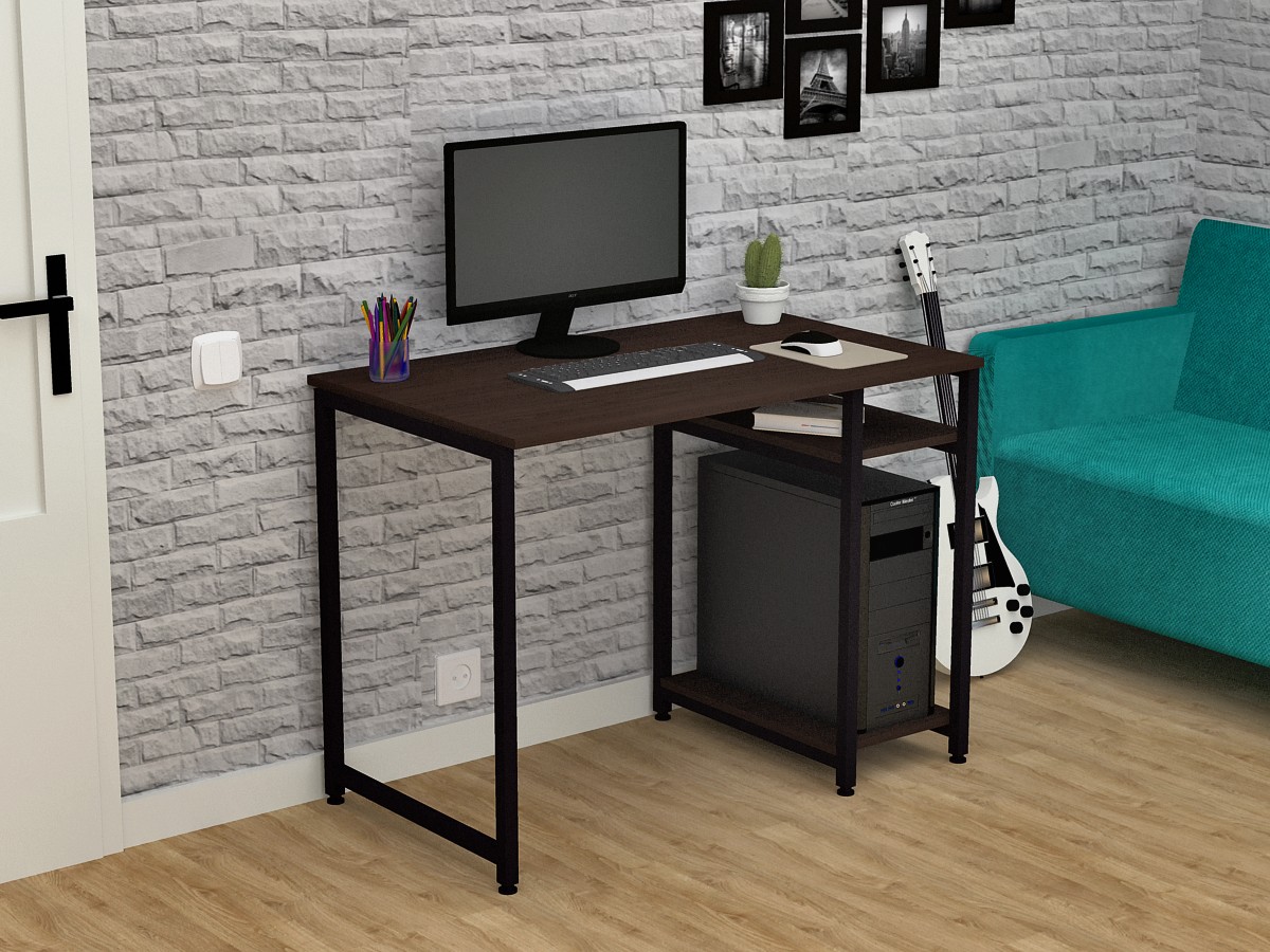 

Компьютерный стол HomeDeco СКЛ Венге 1100х600х750