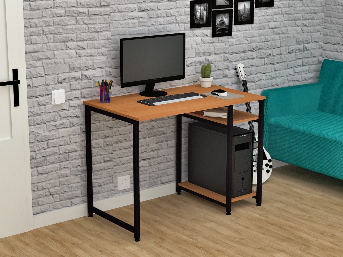 

Компьютерный стол HomeDeco СКЛ Ольха 1000х600х750