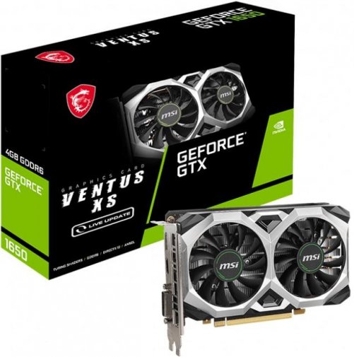 

Видеокарта MSI GTX 1650 D6 VENTUS XS V2 (F00248277)