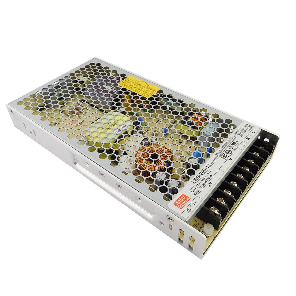 

Блок питания Mean Well LRS-200-12 защита IP20 (art.239587)