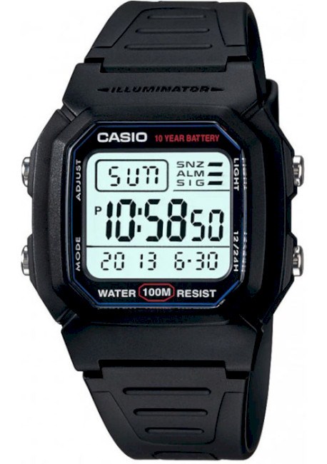 

Мужские наручные часы Casio W-800H-1AVEF