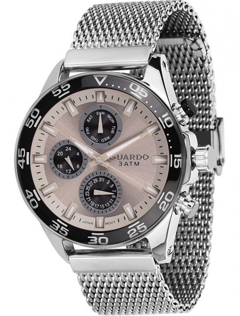

Мужские наручные часы Guardo P11458(m) SGr