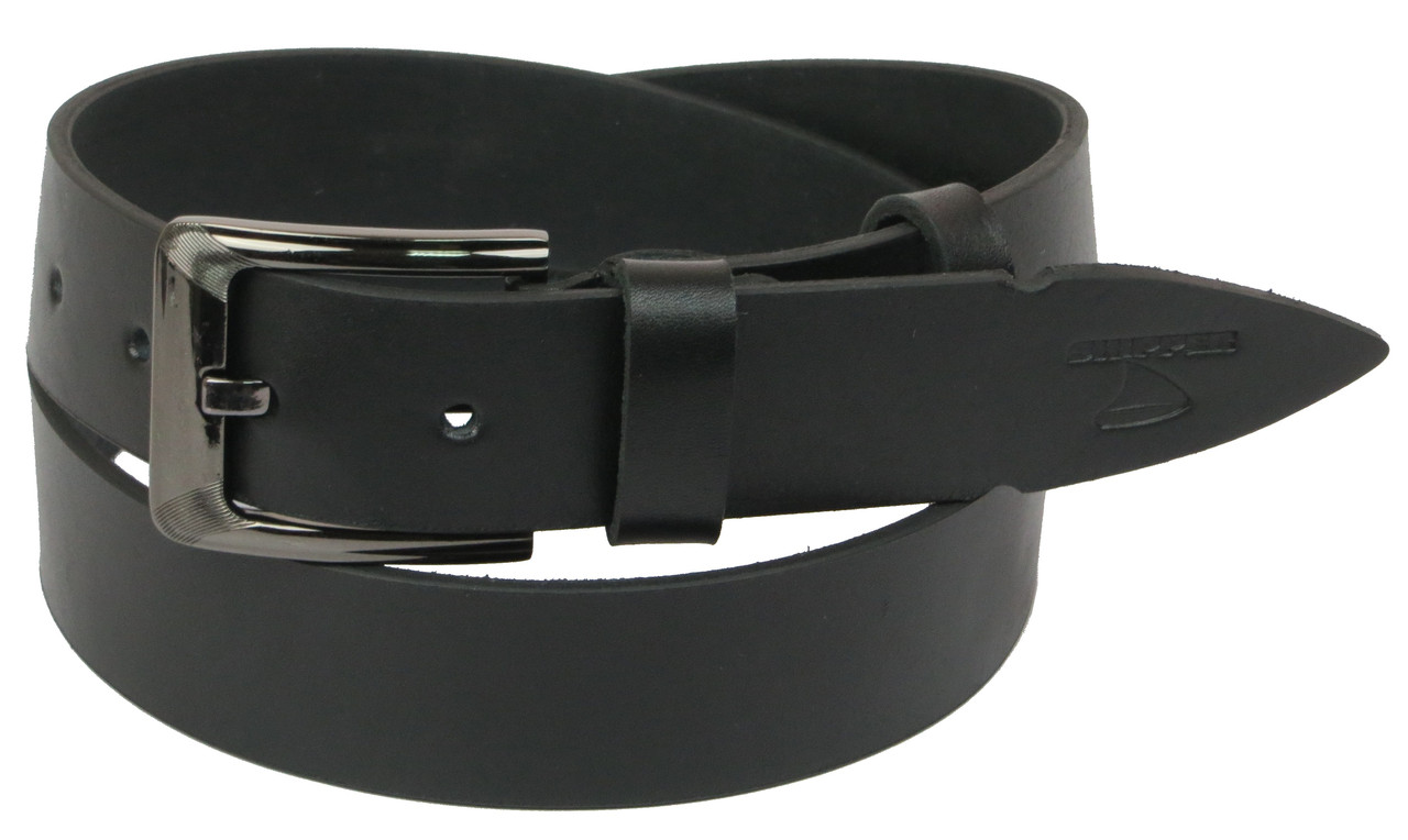 

Мужской кожаный ремень Skipper 120-140х3,8 см Черный 000159693