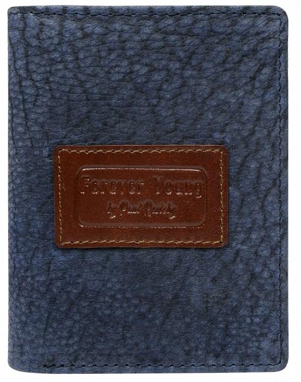 

Мужское кожаное портмоне Always Wild 9,5х13х2,5 см Синий 000160369