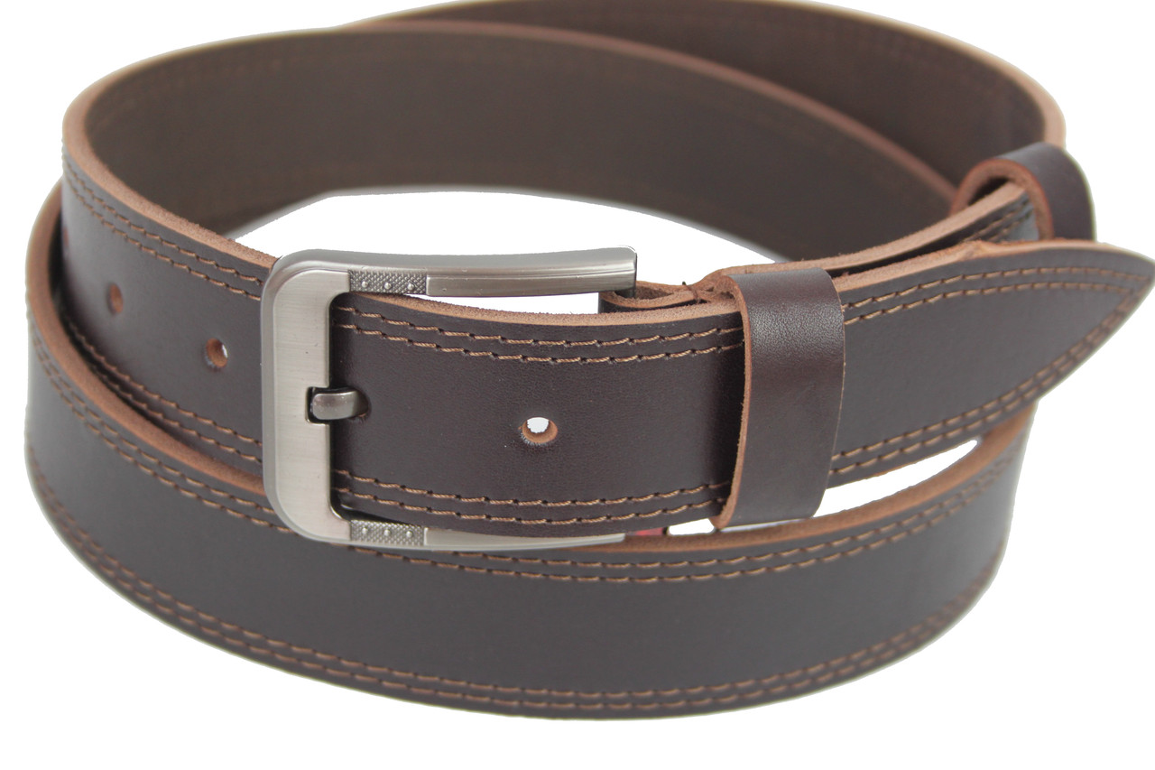 

Мужской кожаный ремень Skipper 124-144х3,8 см Коричневый 000159627