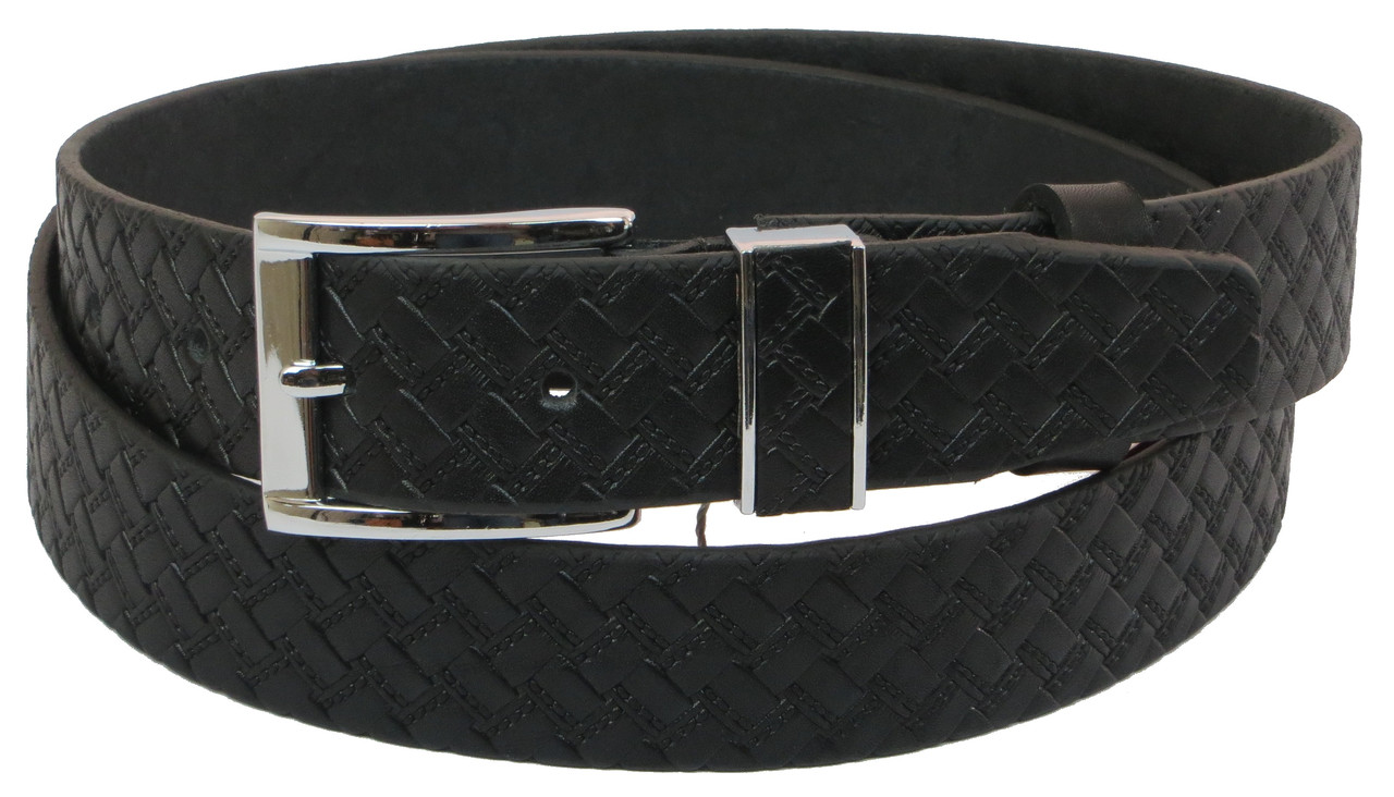 

Мужской кожаный ремень Skipper 120-140х3,5 см Черный 000159755