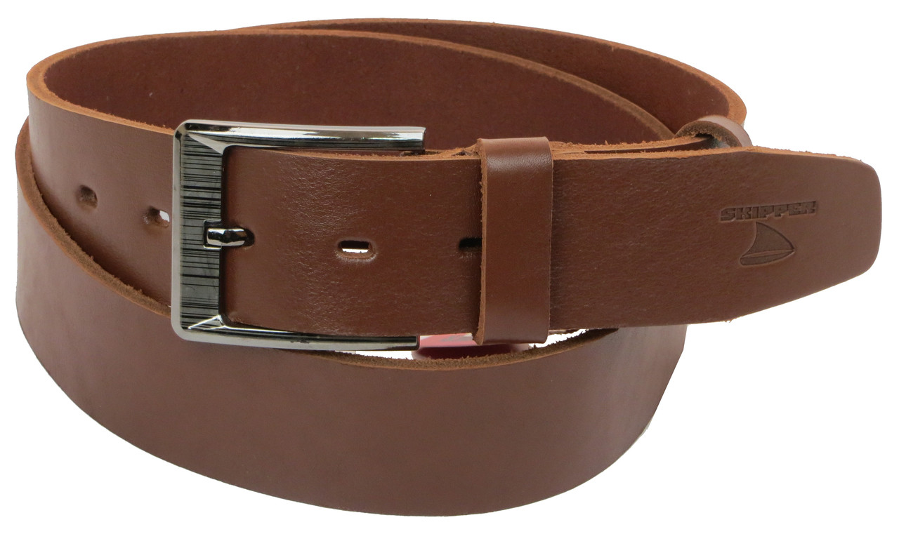 

Мужской кожаный ремень Skipper 125-145х4,5 см Коричневый 000159558