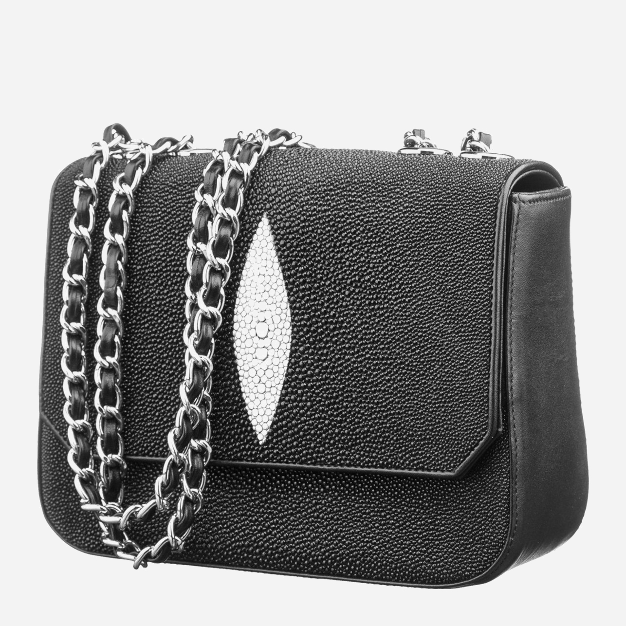 

Женская кожаная сумка Stingray Leather leather-18507 Черная