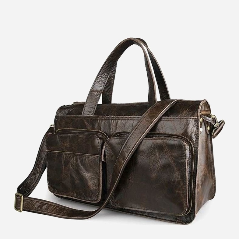 

Мужская сумка из натуральной кожи Vintage 14526 Коричневая