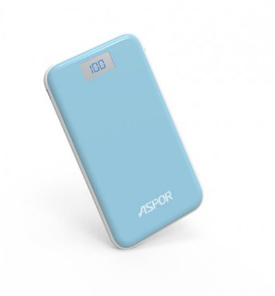 

Универсальная мобильная батарея Aspor A386 12000mAh Blue