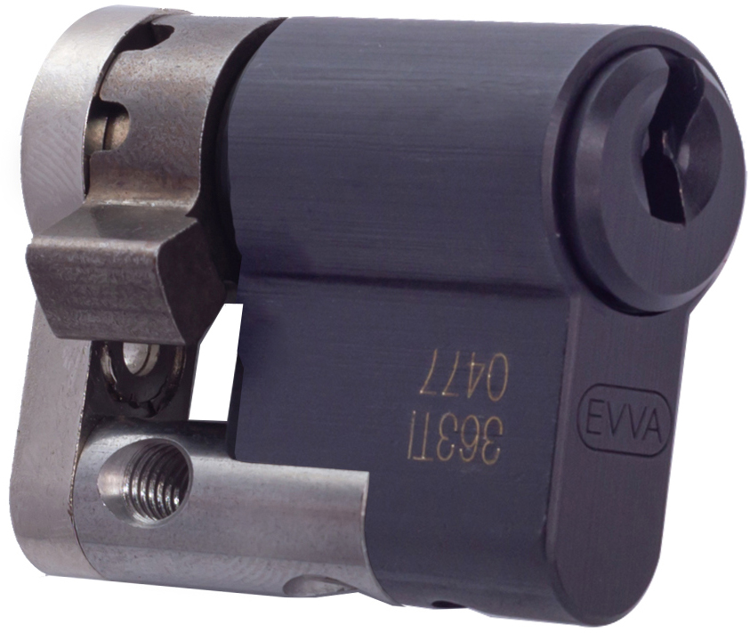 

Сердцевина EVVA ICS HZ /62 3 ключа Черная