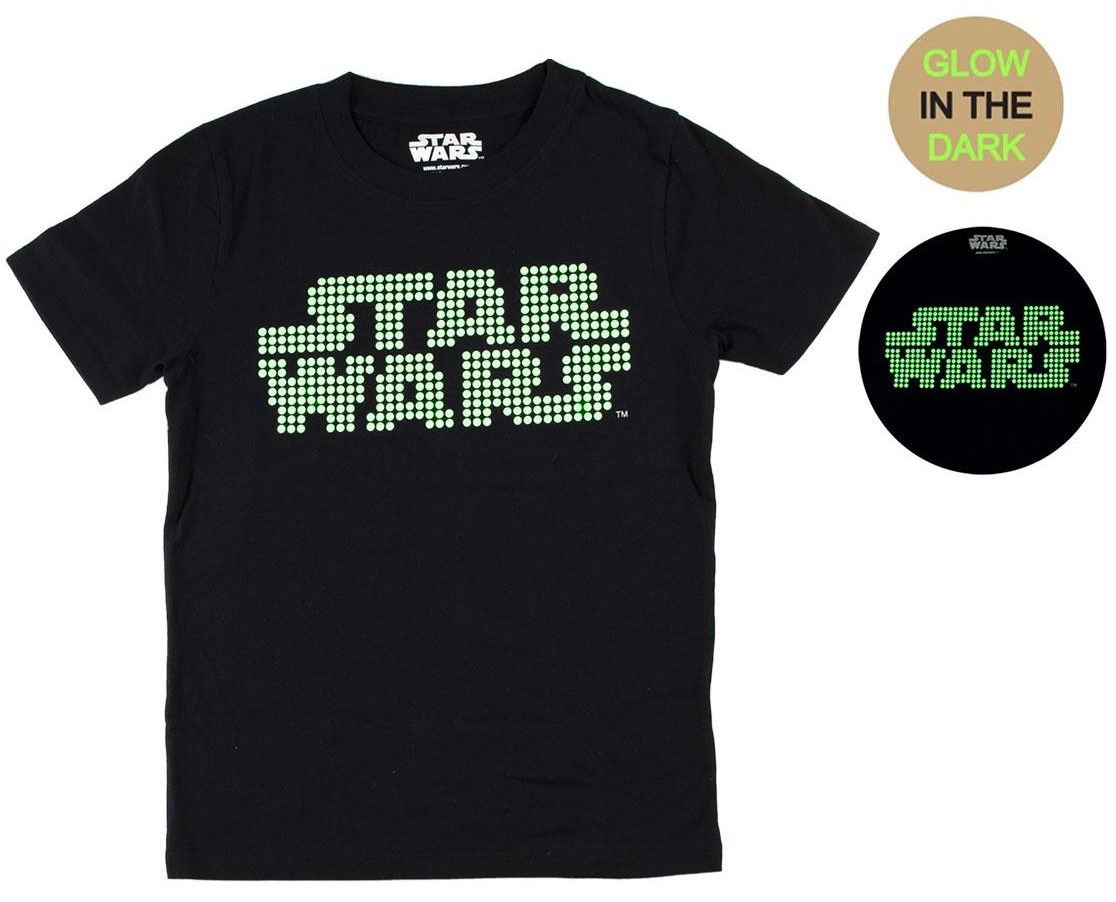

Футболка Cerda Star Wars - Glow In The Dark Single Jersey T-Shirt, детская рост 164 см
