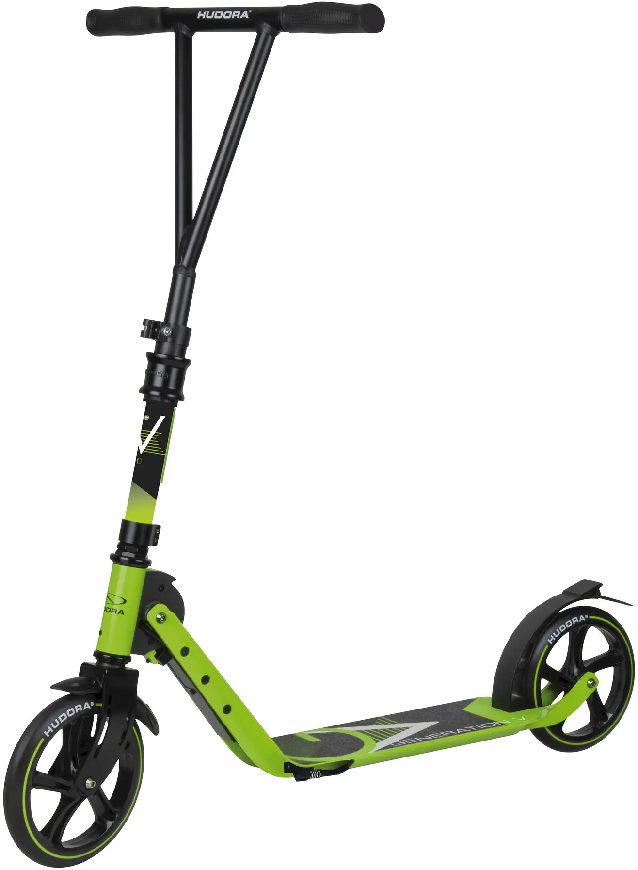 

Самокат Hudora BigWheel Generation V 205 Lime (4005998852095)