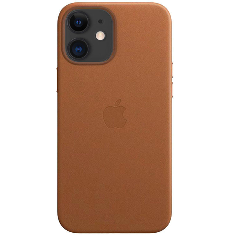 

Кожаный чехол Leather Case (+++) для Apple iPhone 11 (6.1") Коричневый: Brown