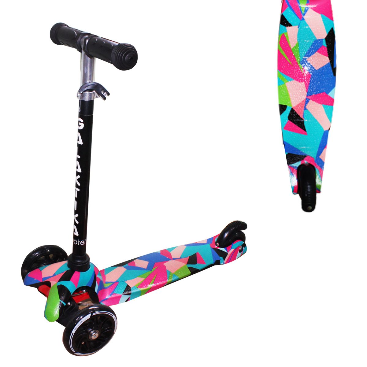 

Самокат четырехколесный Best Scooter мозаика MiC (GS-0069) (164987)