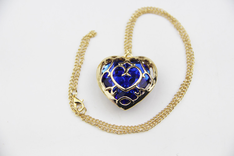 

Красивый женский кулон из металла Сердце в сердце Qihe jewelry Красный