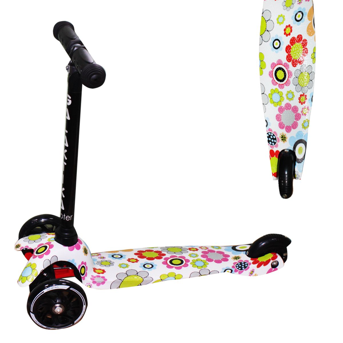 

Самокат четырехколесный Best Scooter цветы MiC (GS-0069) (164990)