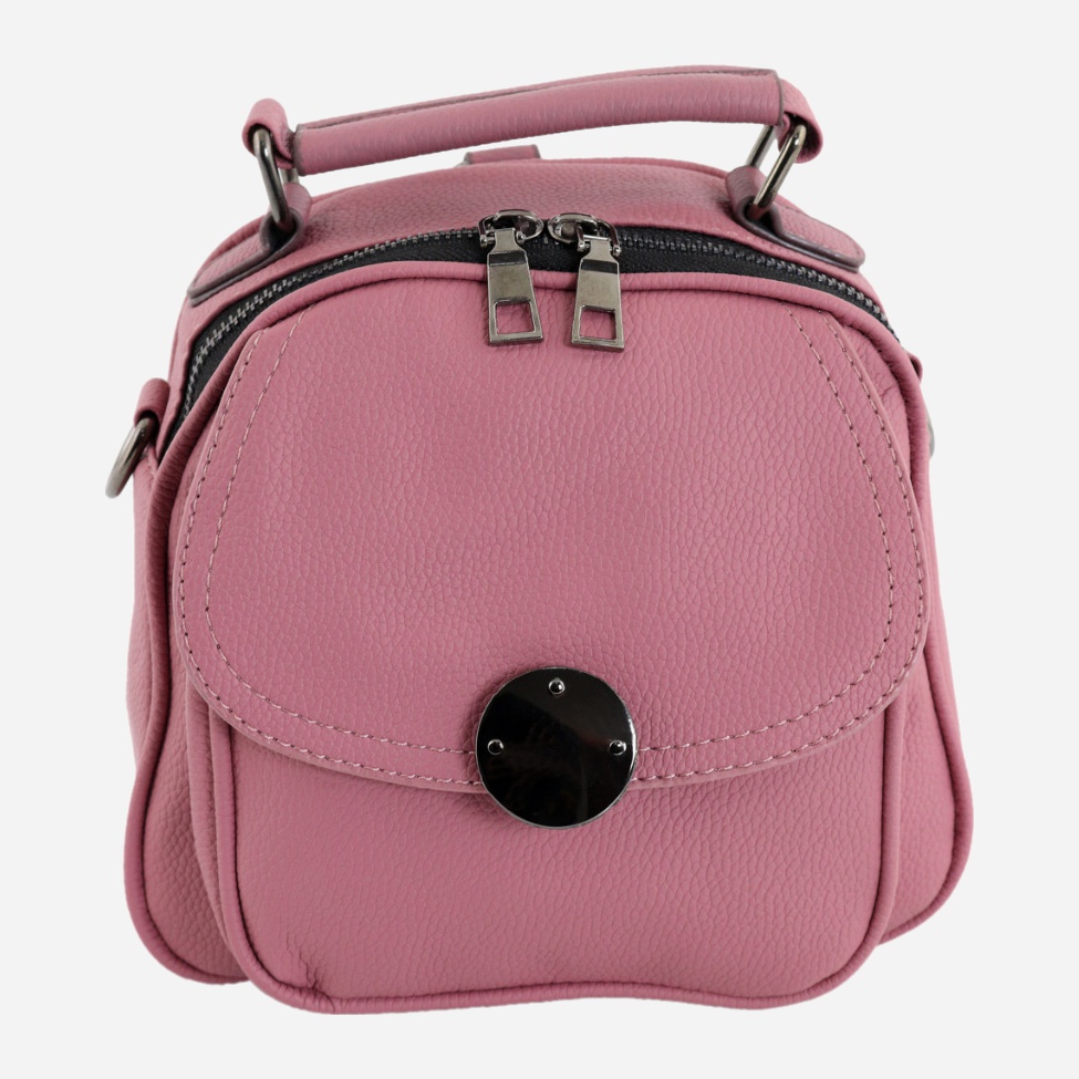 Акція на Жіночий рюкзак Traum 7220-63 Рожевий від Rozetka