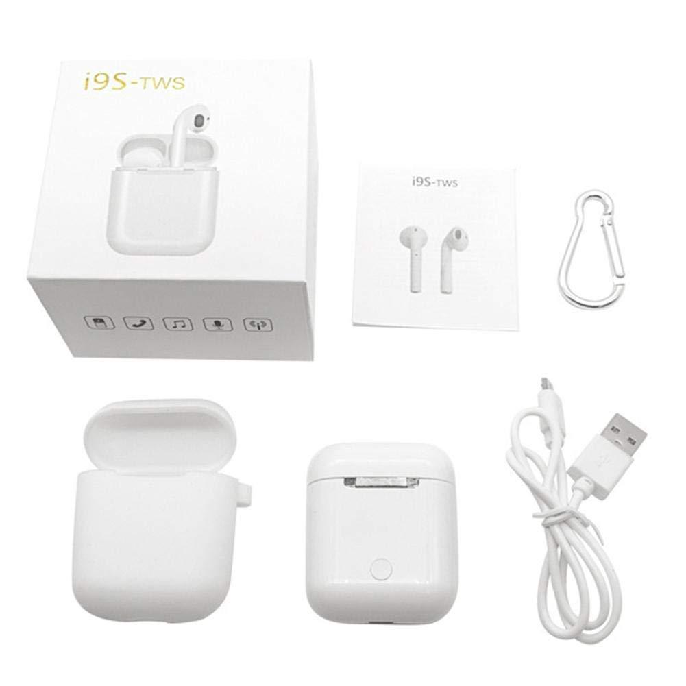 

Беспроводные Bluetooth наушники с кейсом и чехлом CG I9S White