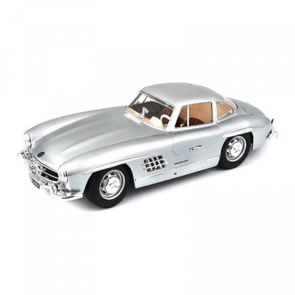 

Автомодель - MERCEDES-BENZ 300 SL (1954) серебристый, 1:24