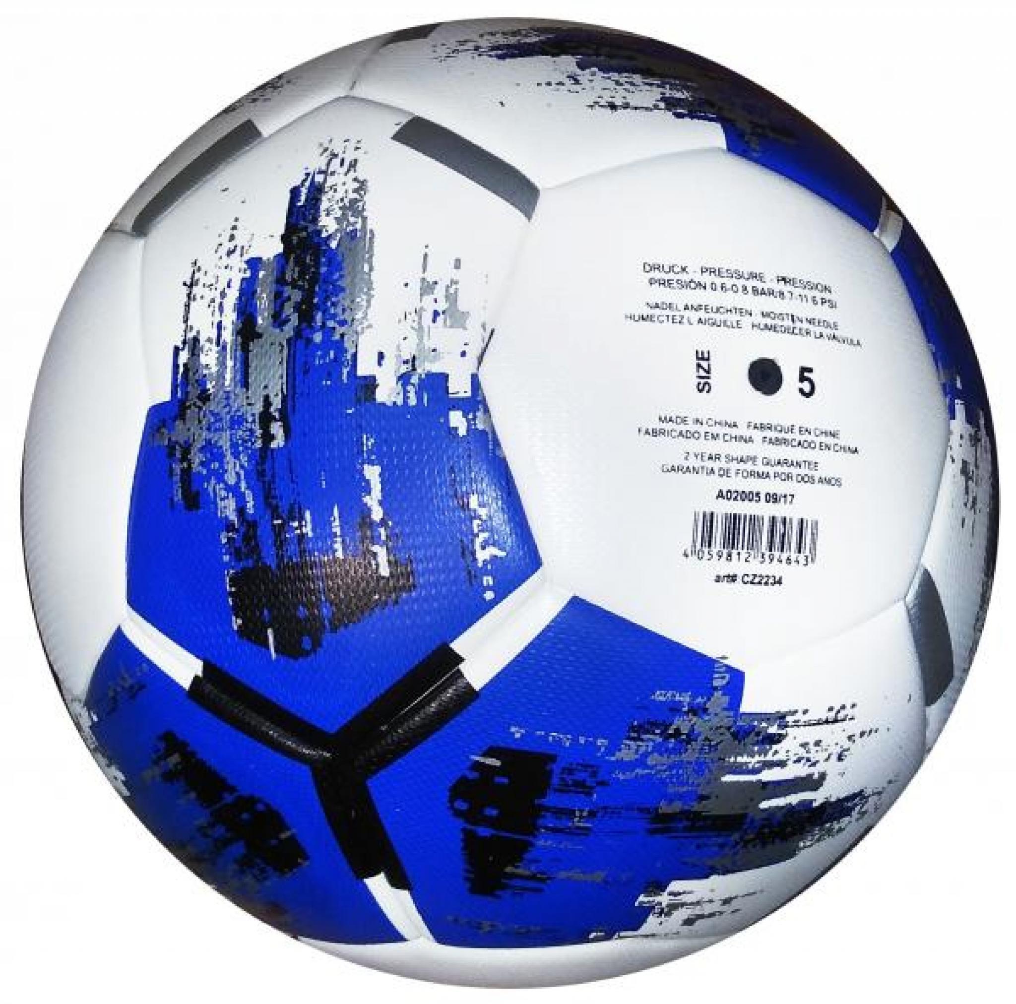 

Мяч футбольный Competition Ball бело-сине-черный [№4]