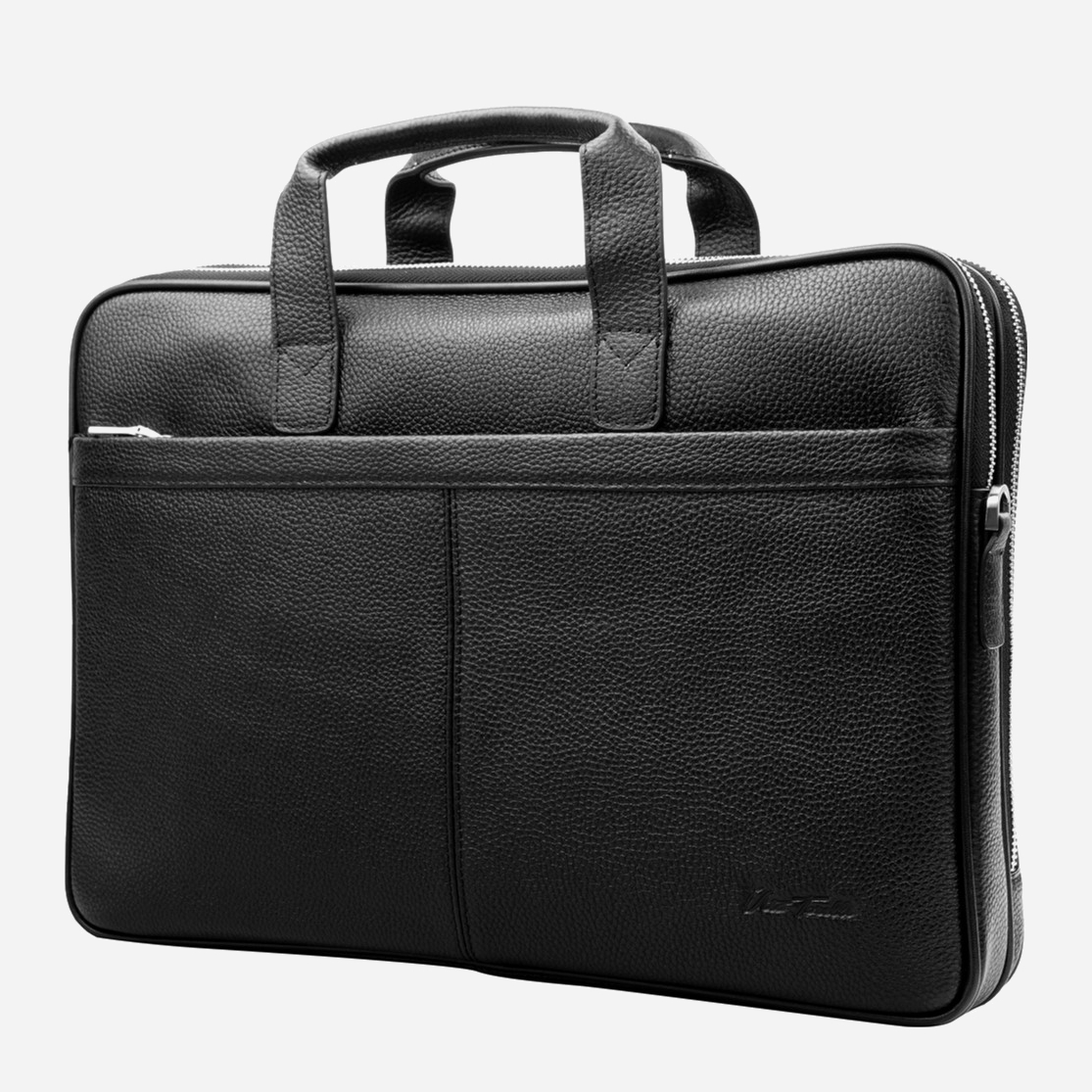 

Мужская сумка кожаная Vito Torelli VT-6418-black Черная
