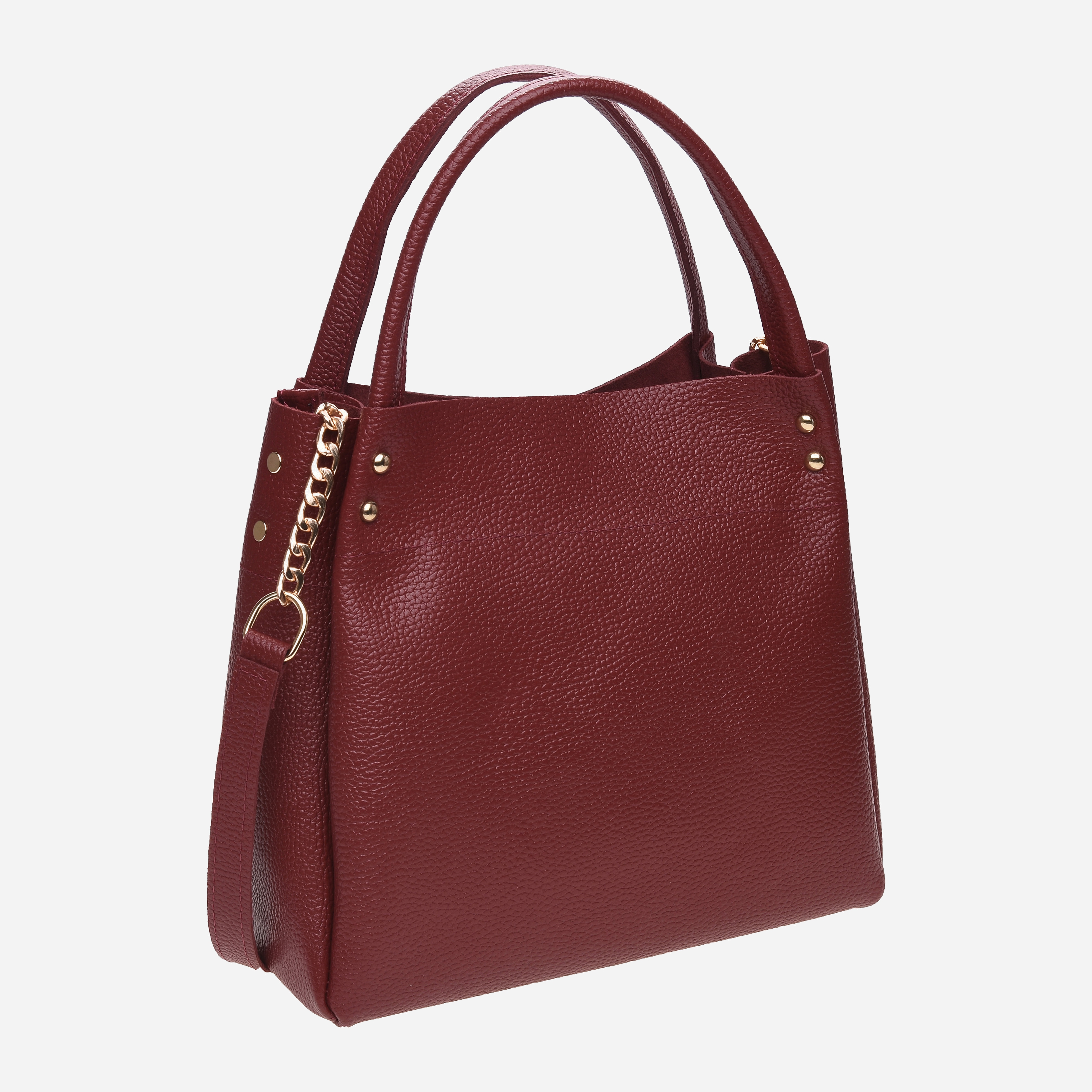 

Женская сумка кожаная Palmera 10l908x Bordo
