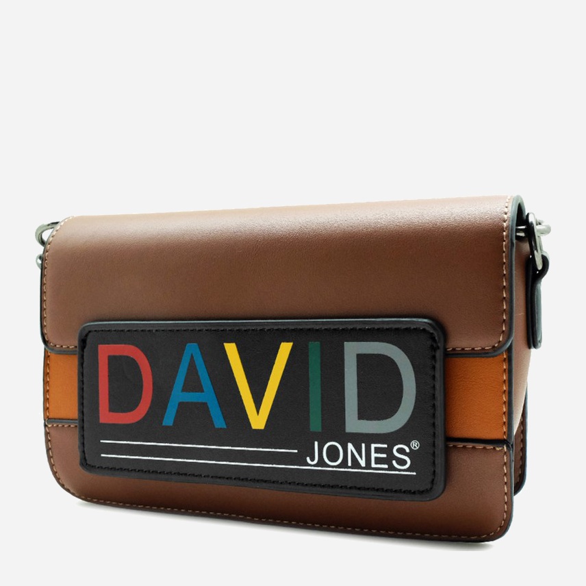 

Женская сумка David Jones 7771689 Коричневая