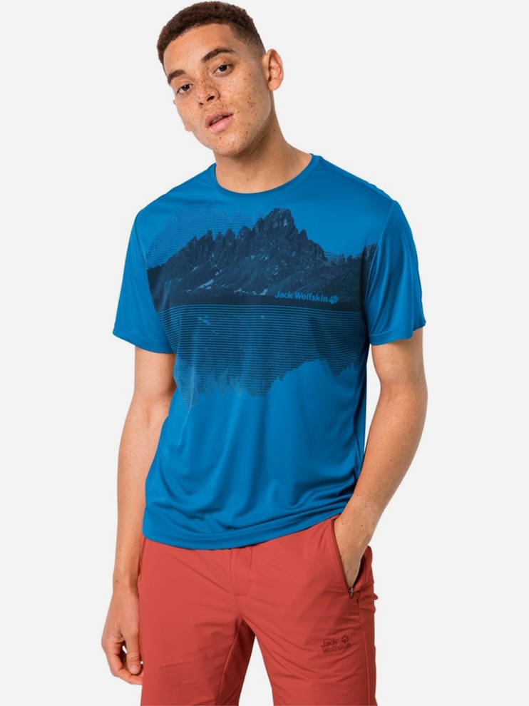 

Футболка Jack Wolfskin Peak Graphic T M 1807181-1152, Футболка Jack Wolfskin Peak Graphic T M 1807181-1152 S