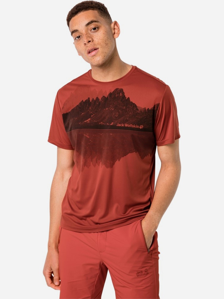 

Футболка Jack Wolfskin Peak Graphic T M 1807181-3740, Футболка Jack Wolfskin Peak Graphic T M 1807181-3740 S