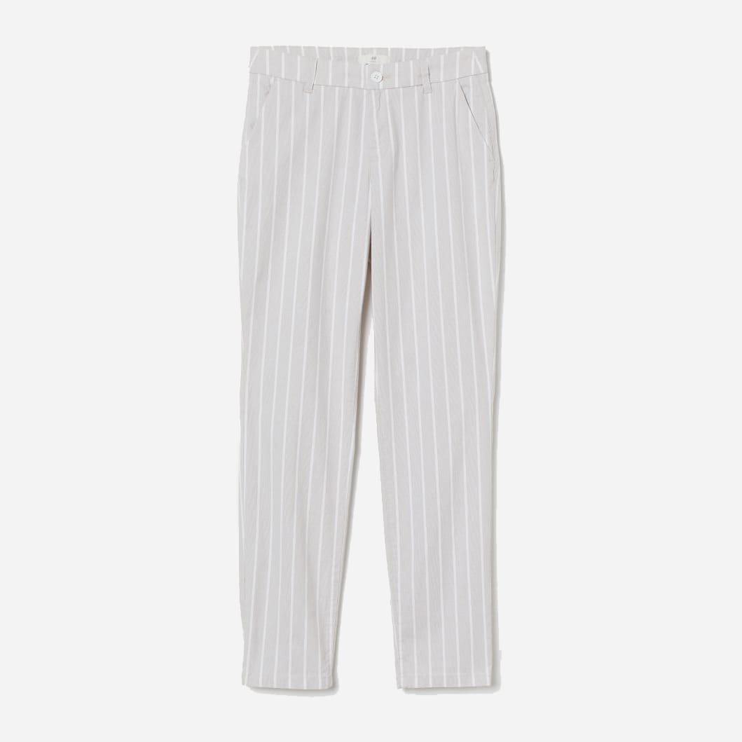 

Брюки H&M 060690935  Бежевые с белым, Брюки H&M 060690935 34 Бежевые с белым