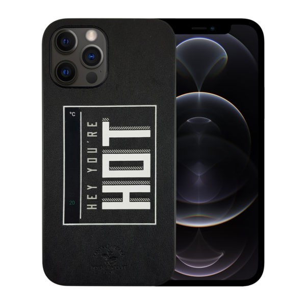 

Кожаный черный чехол Santa Barbara Egan "Hot" для iPhone 11 Pro