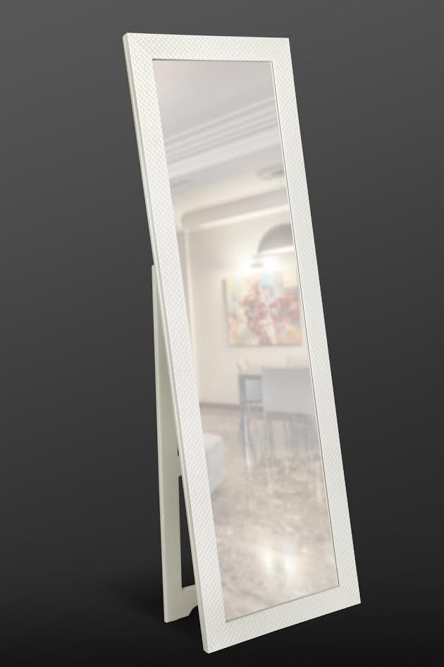 

Зеркало прямоугольное напольное Амстердам Art-com Белое