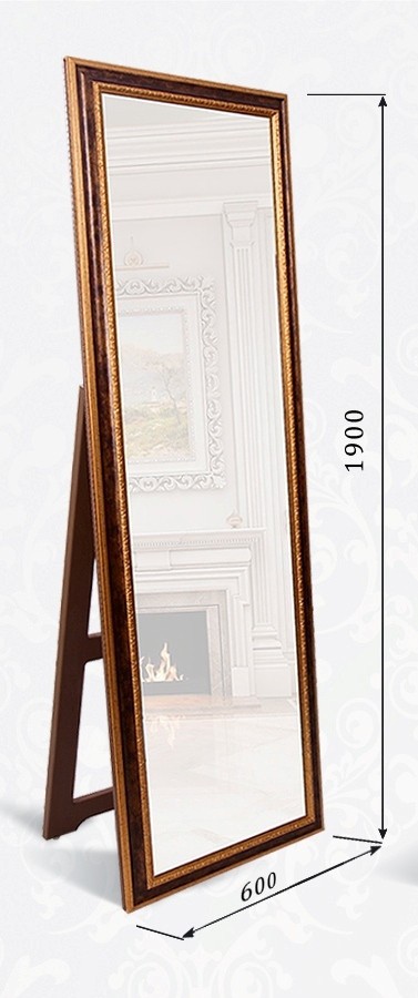 

Зеркало прямоугольное Art-com N6905 Коричневый