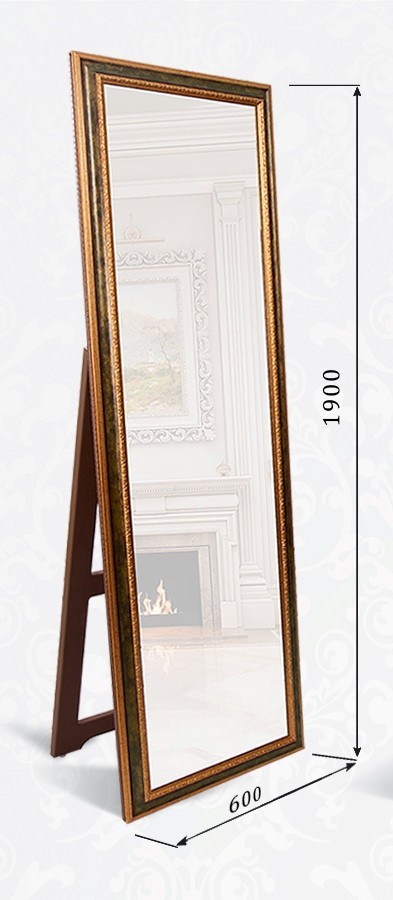 

Зеркало прямоугольное Art-com N6906 Коричневый