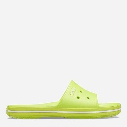 

Шлепанцы Crocs Crocband Iii Slide 205733-3T1 37-38 (M5/W7) 22.9 см Лаймовые с белым (191448579248)