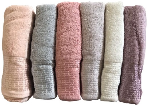 

Набор махровых полотенец Miss Cotton Хлопок Lidya 70x140 6 шт (ts-02700)