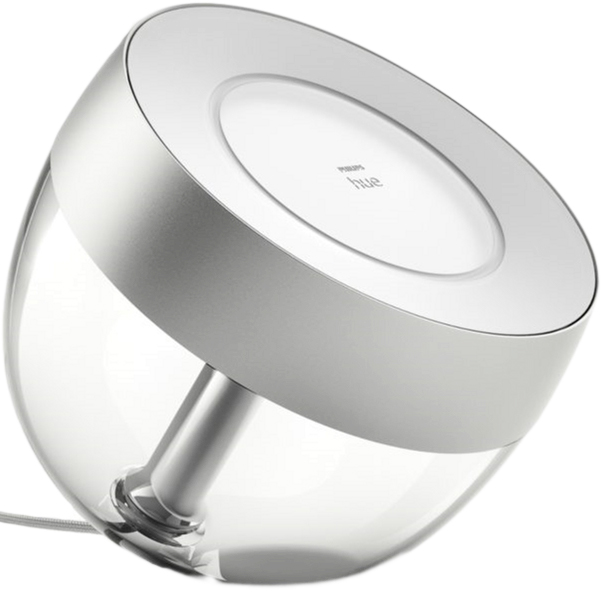 

Настольная лампа Philips Hue Iris 2000K-6500K Color Bluetooth серебристая