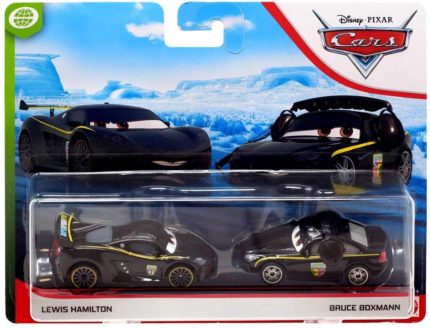 

Набор машинок Тачки 3 Mattel Disney Pixar Cars Lewis Hamilton & Bruce Boxmann Wgp - Gpm Lacrado (GKB78)