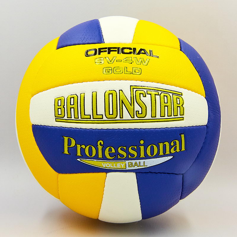 

Мяч волейбольный BALLONSTAR (PU, №5, сшит вручную)