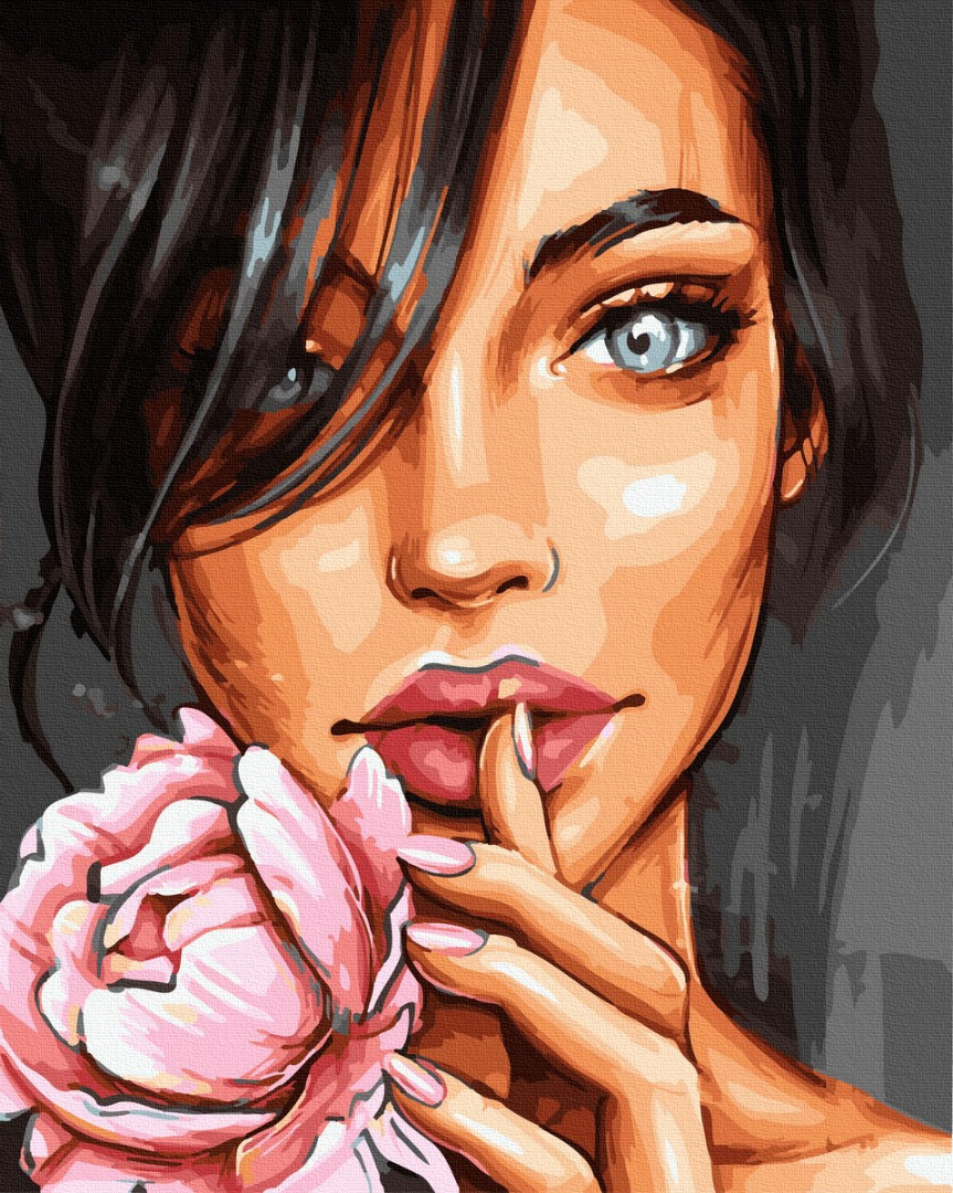 

Картина по номерам - Портрет Розы BrushMe 40*50см. (GX40587)
