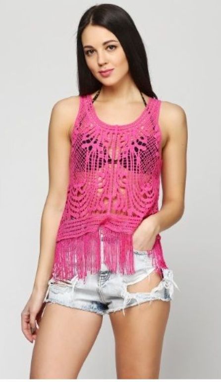 

Пляжная туника Argento S/M/L фуксия 20-101