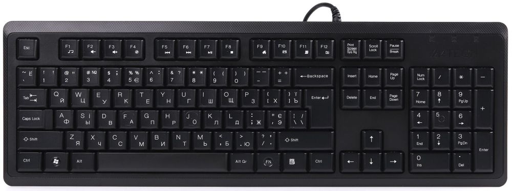 

Клавиатура A4Tech KR-92 Black USB