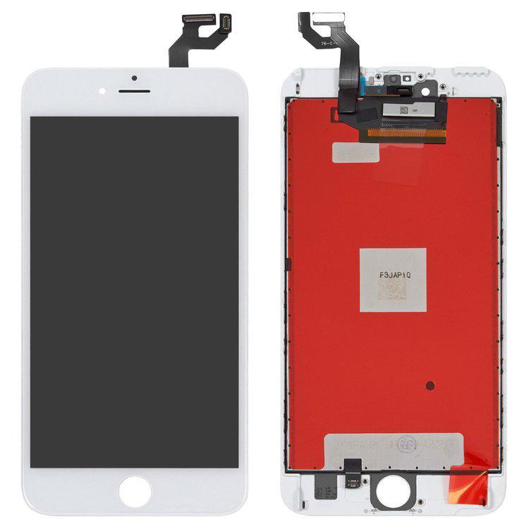 

Дисплей для Apple iPhone 6S Plus, білий, з сенсорним екраном, з рамкою, копія, NCC ESR ColorX
