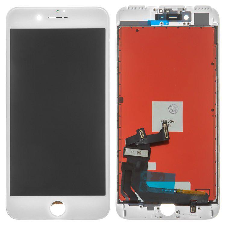 

Дисплей для Apple iPhone 7 Plus, білий, з сенсорним екраном, з рамкою, копія, NCC ESR ColorX