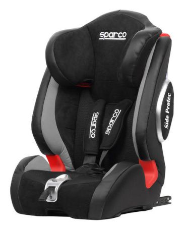 

Детское кресло с 9-36 кг с системой ISOFIX, черно-серый ( Акционная цена 3300) SPARCO DO SPCF1000KI-GR